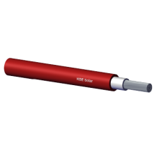 Кабель для сонячних панелей KBE Solar DB+ 6,00 Q red (RT) verz EN 50618, IEC 62930, 2 PFG 116910.19