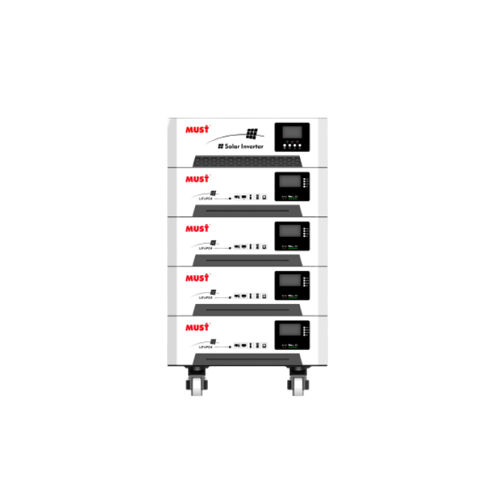 Система зберігання енергії HBP18-52484 PRO Must (51,2V 100A 5,2kW 400Ah 20,48kWh)