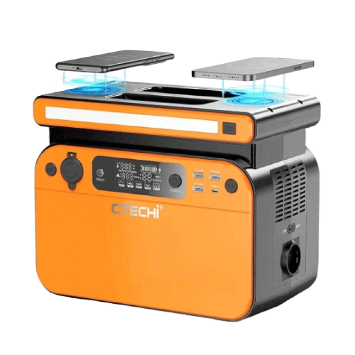 Портативна зарядна станція GT500 Portable Power Station CTECHi (500W 518Wh AC220V EU)