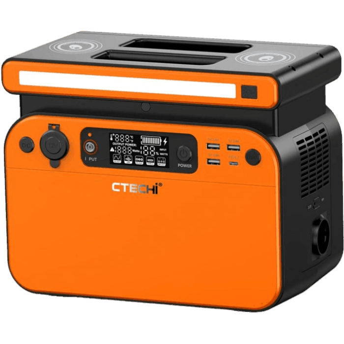 Портативна зарядна станція GT500 Portable Power Station CTECHi (500W 518Wh AC220V EU)