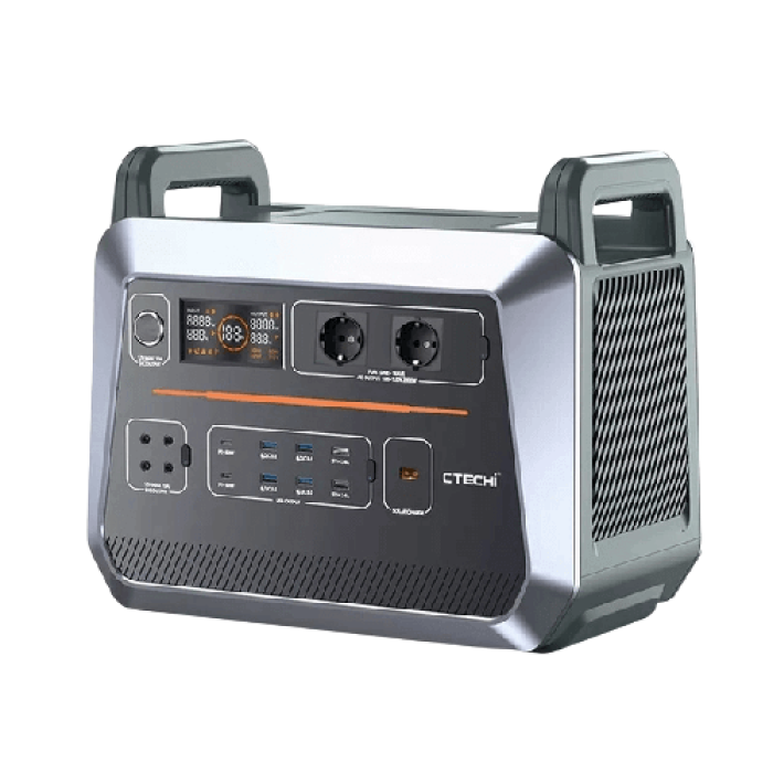 Портативна зарядна станція ST2000 Portable Power Station CTECHi (2000W 2073Wh AC220V EU)