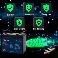 Акумуляторна батарея HS-12,8V50Ah Binager (LiFePO4 12,8V 50Ah 640Wh)