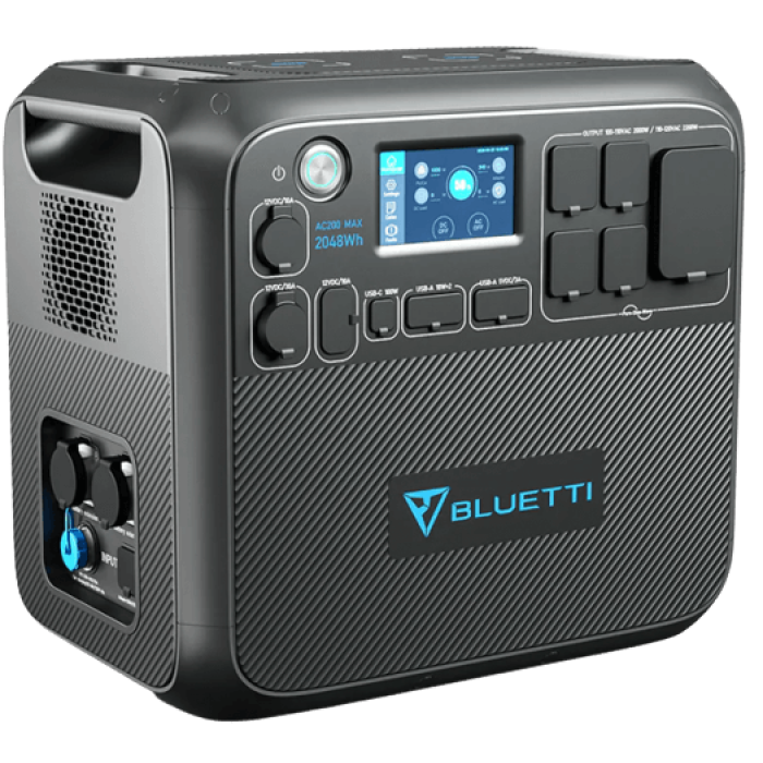 Портативна зарядна станція AC200MAX Bluetti (2200W 2048Wh AC220V EU)