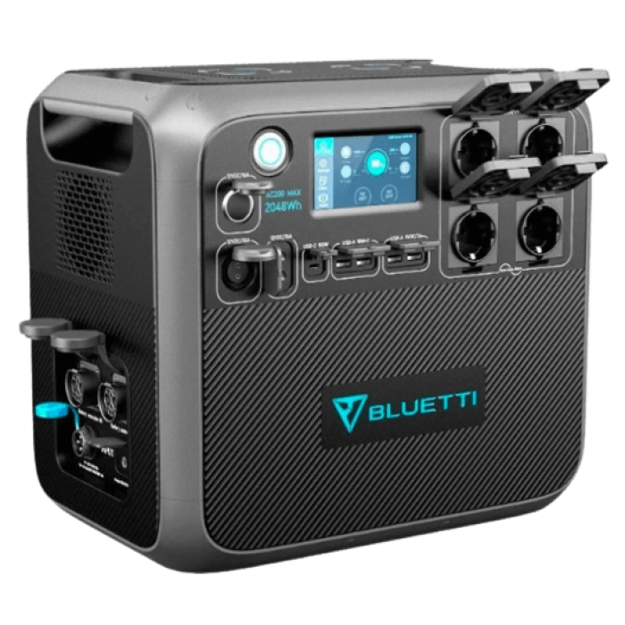 Портативна зарядна станція AC200MAX Bluetti (2200W 2048Wh AC220V EU)