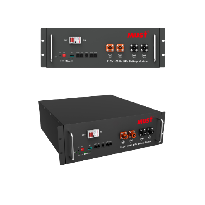 Акумуляторна батарея LP18-48100 Must (LiFePO4 51,2V 100Ah 5,12kWh)