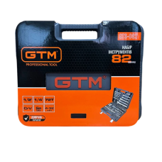 Профессиональный набор инструментов 82 ед GTM GTS-082 1/4-1/2" (GTS-082)