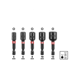 Профессиональный набор ударных бит и сверл по металлу Einhell 39 шт, M-Case (108773)