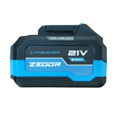 Аккумуляторная цепная пила ZEGOR CSAX-21BL-12 : шина 30 cм (акум 2шт-21V 6.0Ah и ЗУ)