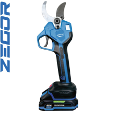 Мощный секатор аккумуляторный Zegor ESAX-21BL-50 (1акум.21В 2Ач/зарядный)