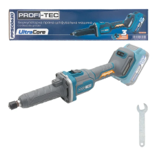 Мощная аккумуляторная прямая шлифмашина PROFI-TEC PPSG0620 UltraCore : без АКБ (007181)