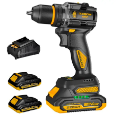 Аккумуляторный ударный шуруповерт ZEGOR CDPP-21BLH (акум 2шт-21V 2.0Ah и зарядка)