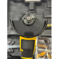 Мощная угловая аккумуляторная шлифмашина Zegor AGTG-21BL-125 (акум 21V 4.0Ah 1шт и зп) (Серия Tiger)