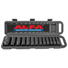 Набор ударных головок ALFA AL13E1032 (10-32 мм 13 ед.)