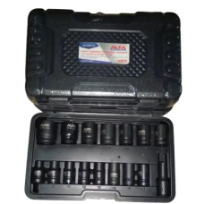 Набор ударных головок AL-FA ALISS16 Cr-Mo 1/2" (8-27 мм 16 ед.)