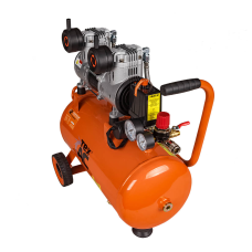 Мощный компрессор воздушный безмасляный Tex.AC TA-СА2416 : ресивер 24 л, 1 кВт (TA-СА2416)