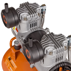 Мощный компрессор воздушный безмасляный Tex.AC TA-СА2416 : ресивер 24 л, 1 кВт (TA-СА2416)