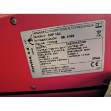 Профессиональный трехфазный высокочастотный преобразователь HERVISA PERLES CAF 150 T