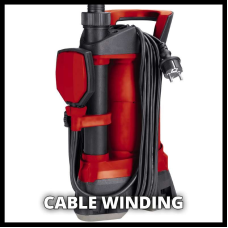 Мощный насос для грязной воды Einhell GE-DP 3925 ECO (4170710)