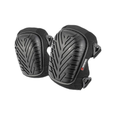 Наколенники защитные INTERTOOL SP-0055 : накладки противоскользящие из ПВХ, ткань 600D, гелевые подушки, неопреновые ремни.