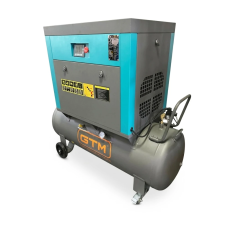 Винтовой воздушный компрессор 200 л GTM DLG5.5V масляный 380В/инвертор/кожух (DLG5.5V WITH CLOSED CASE) (27450)