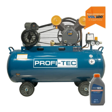 Мощный масляный PROFI-TEC OC-100V2 (100 л, 2.2 кВт, 415 л/мин) 007820
