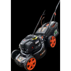 Профессиональная газонокосилка бензиновая AGRIMOTOR S461VHY-BS450E самоходная : ширина скашивания 46 см