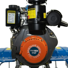 Мощный мотокультиватор дизельный PROFI-TEC DT-5.0/90 (008008) культиватор