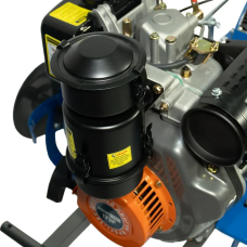 Мощный мотокультиватор дизельный PROFI-TEC DT-5.0/90 (008008) культиватор