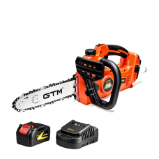 Профессиональная аккумуляторная цепная пила GTM CS18/250BL+ с АКБ 18V 4.0Ah и ЗУ (3607)