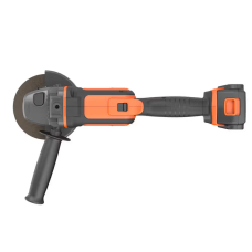 Аккумуляторная угловая шлифмашина BLACK+DECKER BCG720M1 : с АКБ 18В 4Аh, диск125 мм (BCG720M1)