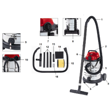 Вакуумный пылесос Einhell TC-VC 1930 SA (2342190)