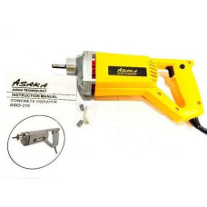 Мощный глубинный вибратор по бетону Asaka ASID-215: 1800 Вт, 4000 об/мин, гибкий вал 1.5м.