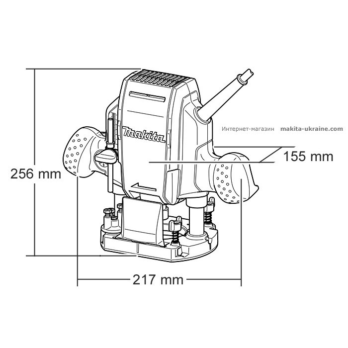 Фрезер электрический Makita RP0900