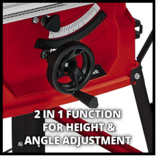 Мощная стационарная циркулярная пила Einhell TC-TS 2025/2 U: 2000 Вт, 250 мм диск, 5000 об/мин