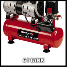 Компрессор Einhell TE-AC 110/6 Silent Plus (4020600)