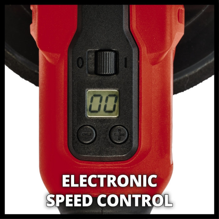 Полировально-шлифовальная аккумуляторная машина Einhell CE-CP 18/180 Li E-Solo (2093320)