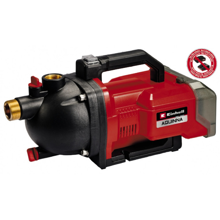 Насос садовый аккумуляторный Einhell AQUINNA 36/30: без аккума и зарядки (4180400)