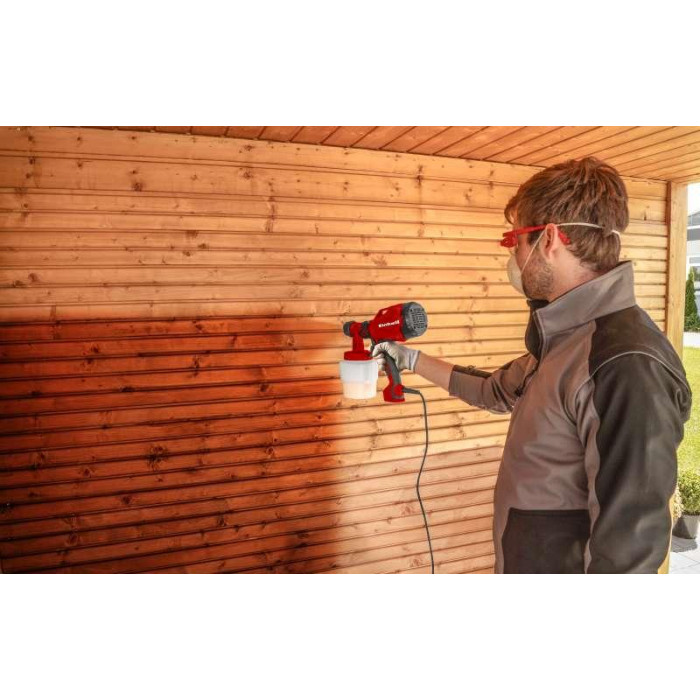 Электрический краскораспылитель (краскопульт) Einhell TC-SY 400P 400 Вт 500 мл/мин