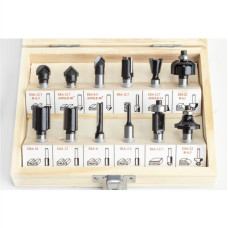 Набор фрез 12шт Euro Craft, Польша