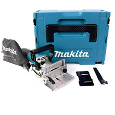 Профессиональный фрезер ламельный для шкантов и пазов MAKITA PJ7000J : 710 Вт фрезер для плоских разъемов