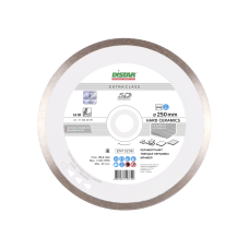Диск алмазный отрезной Distar Hard ceramics 1A1R 250мм керамика, керамогранит, мрамор 11120048019