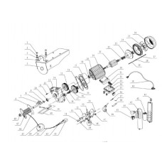Тельфер электро лебедка 1.3 кВт, 800 кг Forte FPA 800 (37689)