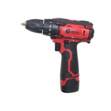 Аккумуляторный шуруповерт Edon AD-12CA, 12 В, 2 А/ч, 1350 об/мин, 23 Нм, 2 скорости, 2 аккумулятора, кейс