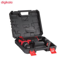 Аккумуляторный шуруповерт Edon AD-12CA, 12 В, 2 А/ч, 1350 об/мин, 23 Нм, 2 скорости, 2 аккумулятора, кейс