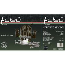 Фрезер электрический Felső ME1500