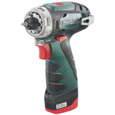 Акумуляторний шуруповерт Metabo PowerMaxx BS Basic 2х2,0 Ач пластиковий чемодан (600080500)