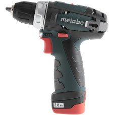 Акумуляторний шуруповерт Metabo PowerMaxx BS Basic 2х2,0 Ач пластиковий чемодан (600080500)