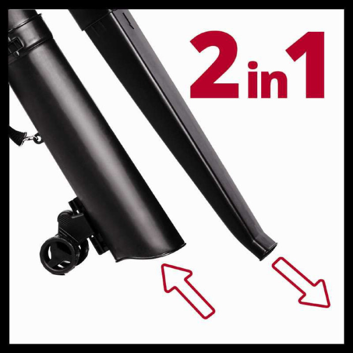 Электрический садовый пылесос-воздух Einhell GC-EL 3000 E : 3000Вт - 45л, 3 кг 3433320