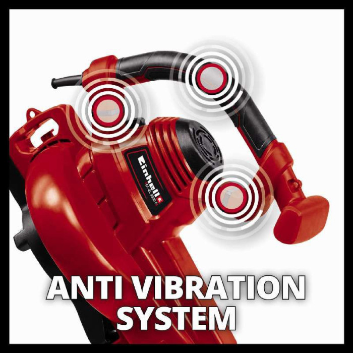 Электрический садовый пылесос-воздух Einhell GC-EL 3000 E : 3000Вт - 45л, 3 кг 3433320