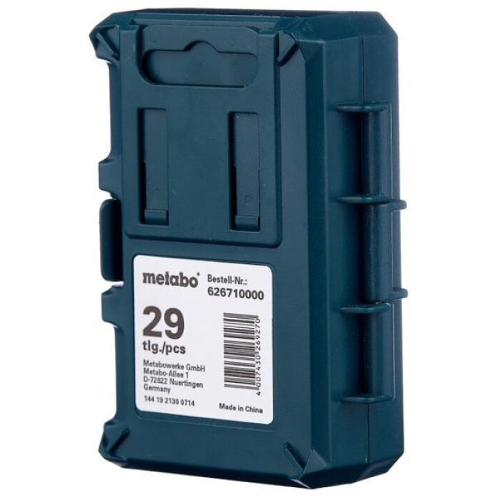 Набір біт Metabo 29 предмета (626710000)